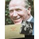 Signed paper of Matt Busby the Manchester United manager